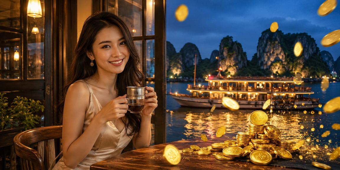Khung cảnh trải nghiệm cá cược tại Vịnh Hạ Long